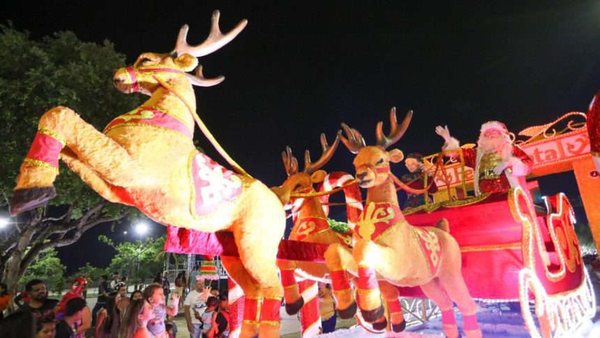 Manaus realiza primeira parada natalina de 2025 neste sábado na Zona Norte