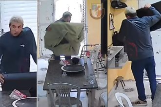 ROCAM divulga imagens de homem procurado por furto em residência em Manaus