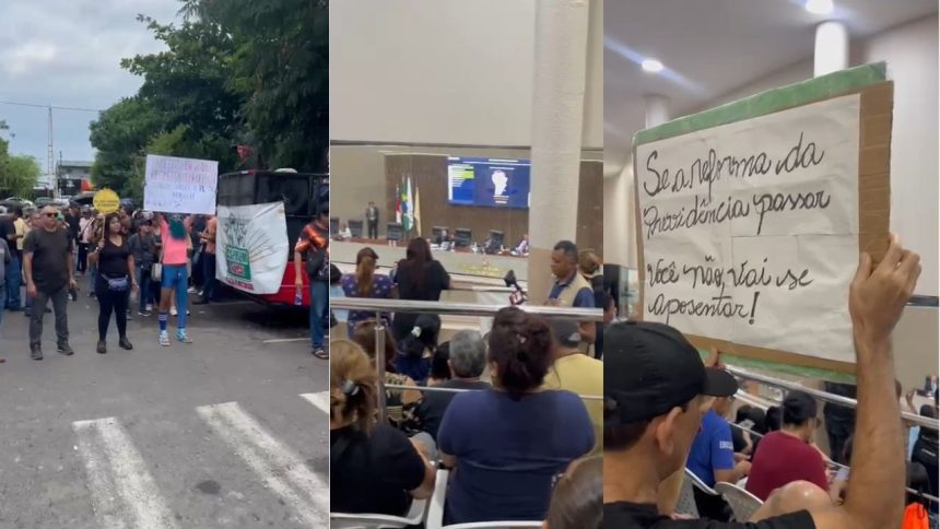 Professores acompanham segunda votação do projeto de Reforma Previdenciária na CMM