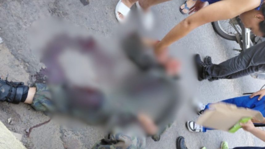 Acidente entre moto e carro deixa militar da Aeronáutica ferido em Manaus