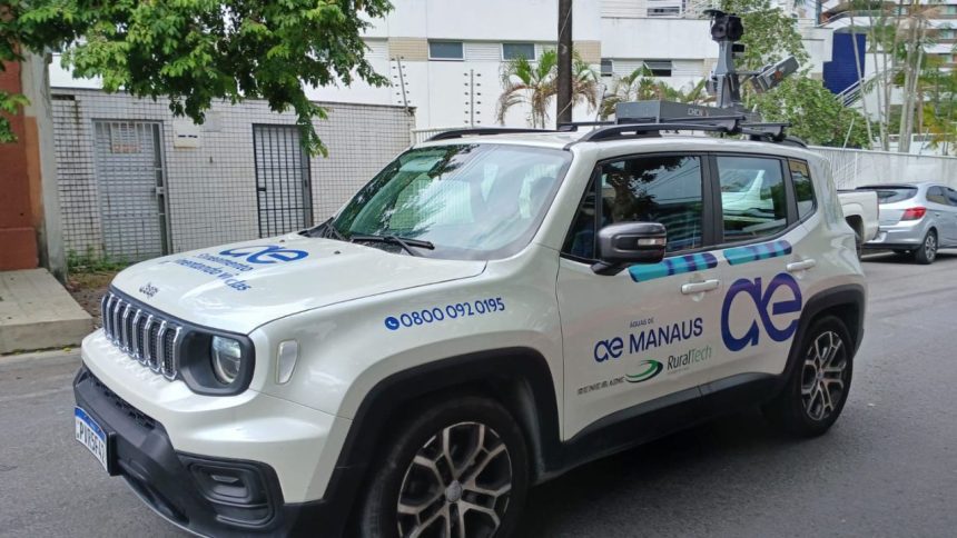 Águas de Manaus usa método inédito no Norte para mapear ruas que receberão obras de esgoto