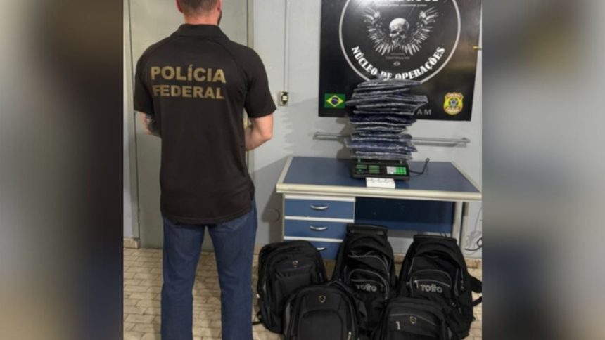 Trio de estrangeiros é preso com 20 kg de drogas no Aeroporto de Tabatinga