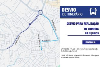 Avenidas de Manaus terão interdição e desvios temporários neste domingo
