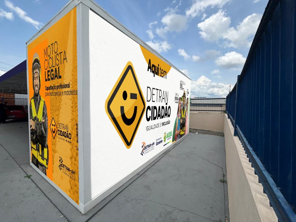 Pit stop do Detran para motociclistas e motofretistas.