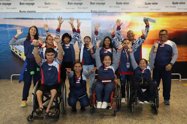 Delegação amazonense embarca rumo as Paralimpíadas Escolares 2025