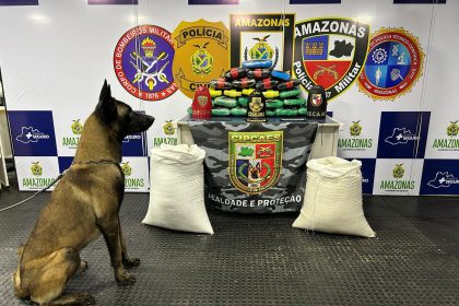 Amazonas ocupa 1º lugar em apreensão de drogas na região Norte