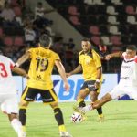 Botafogo-SP e Amazonas em jogo de futebol na Série B.