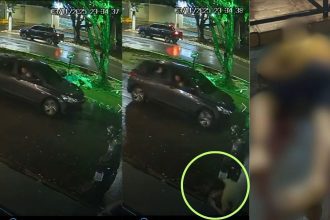 Câmeras de segurança registram execução em Manaus.