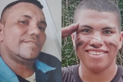 Dois homens em fotos de perfil. Um deles sorri, outro parece mais sério.