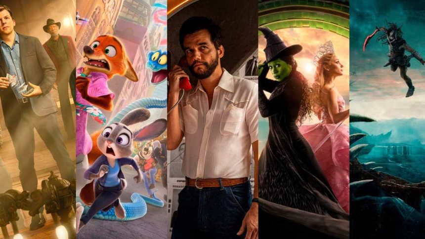 Filmes em cartaz: Truque de Mestre 3, Zootopia 2, filme sobre Pablo Escobar, Wicked e um novo filme de Predador.
