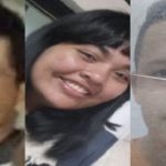 Fotos de pessoas desaparecidas em Manaus divulgadas pela Polícia Civil: homem, mulher sorrindo e rosto de jovem.