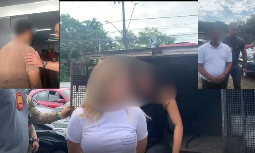 Polícia prende suspeitos de golpes contra idosos no Amazonas.