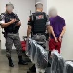 Policias da ROCAM prendem suspeito em Alvorada