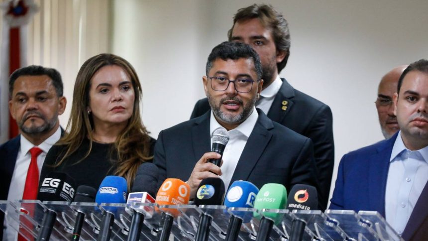 Wilson Lima fala em evento sobre reajuste salarial para servidores