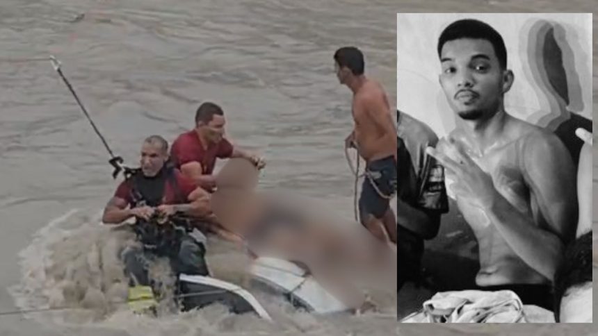 Morre jovem retirado de carro que caiu em igarapé na zona sul de Manaus