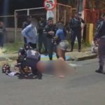 Colisão entre carro e moto termina em caso de polícia na zona centro-sul de Manaus