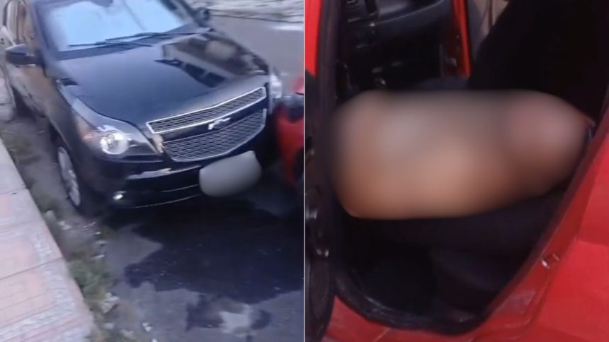 Motorista é encontrado dormindo após colisão com veículo estacionado em Manaus