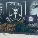 Forças de segurança interceptam balsa com grande quantidade de drogas no Rio Solimões