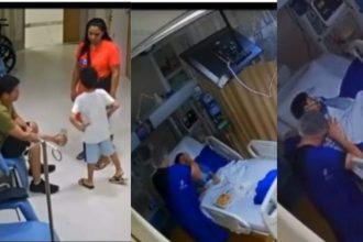 Câmeras mostram Benício conversando instantes antes de morrer no Hospital Santa Júlia