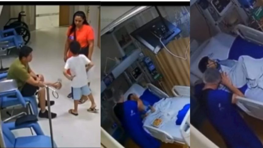 Câmeras mostram Benício conversando instantes antes de morrer no Hospital Santa Júlia