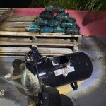 Polícia apreende drogas avaliadas em R$ 300 mil dentro de compressor no Amazonas