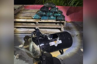 Polícia apreende drogas avaliadas em R$ 300 mil dentro de compressor no Amazonas