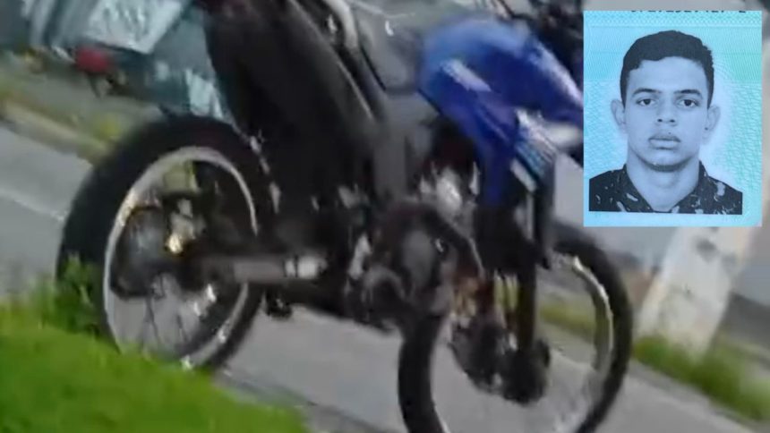 Militar morre em acidente de trânsito no bairro Japiim, em Manaus