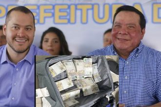 PF liga Adail Pinheiro e seu filho a empresários flagrados com R$ 1,2 milhão em mala