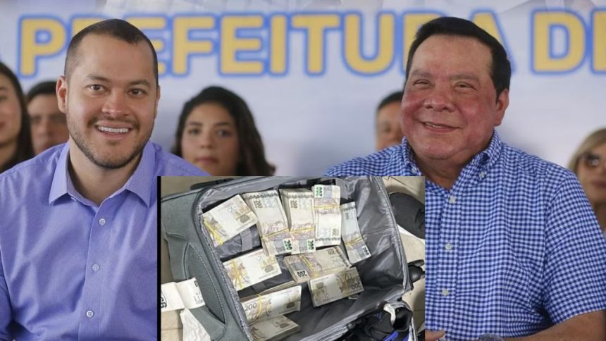 PF liga Adail Pinheiro e seu filho a empresários flagrados com R$ 1,2 milhão em mala