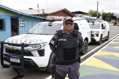 Em Tapauá, Wilson Lima entrega novas viaturas