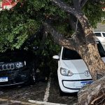 Corpo de Bombeiros atendeu 45 ocorrências após forte chuva