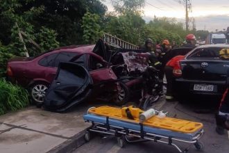 Acidente de trânsito deixa dois feridos e um morto na zona leste