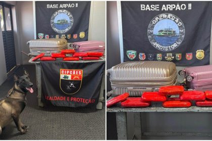 Mulher é presa em Coari com 9 kg de pasta-base de cocaína avaliada em R$ 450 mil