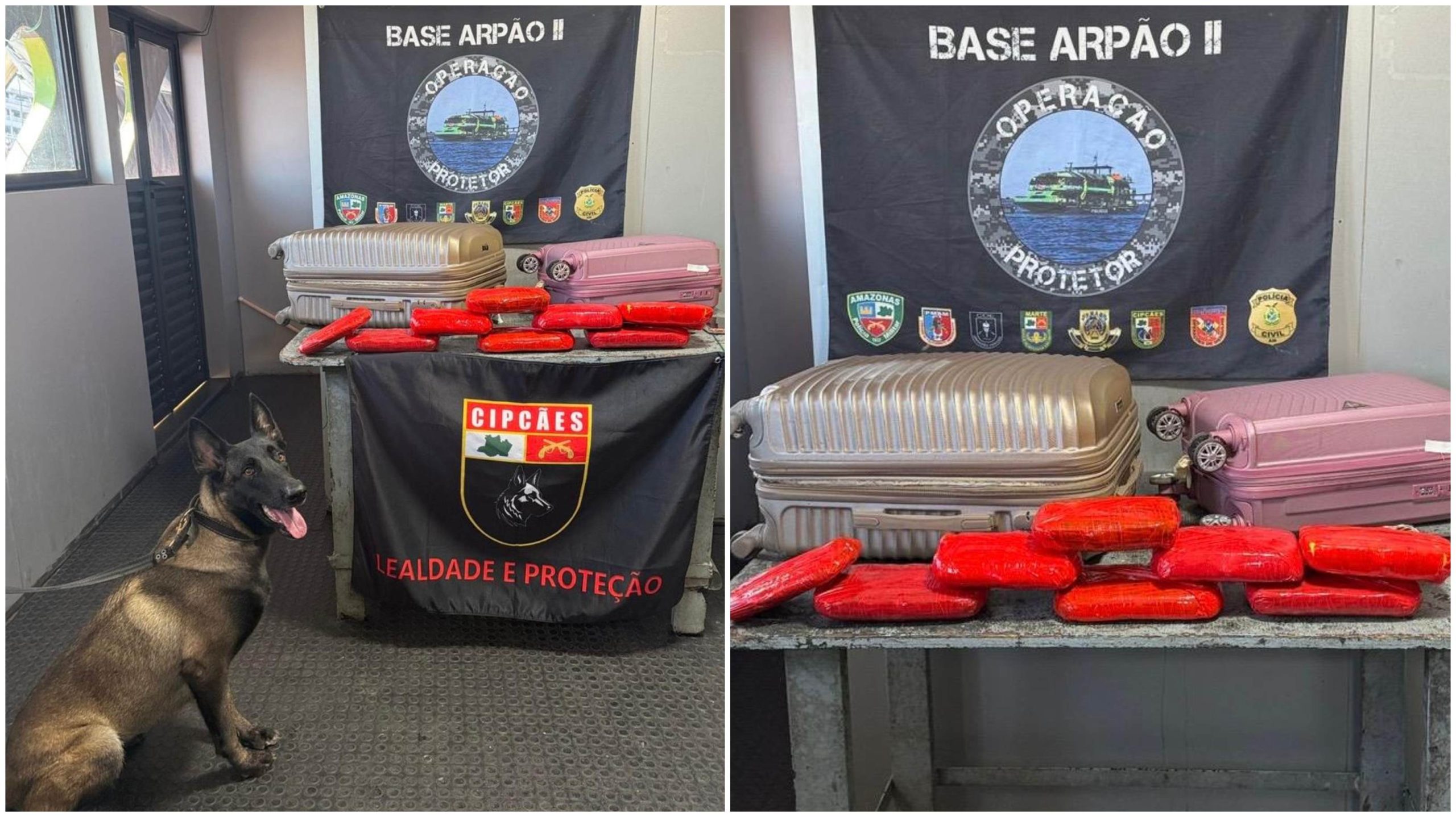 Mulher é presa em Coari com 9 kg de pasta-base de cocaína avaliada em R$ 450 mil