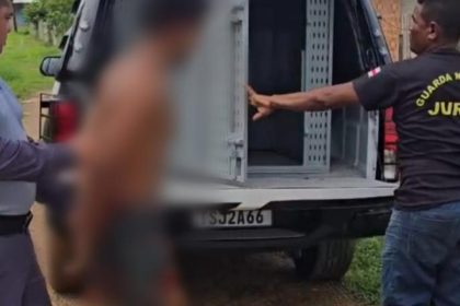Polícia prende suspeito de ameçar a mãe com facão em Juruá
