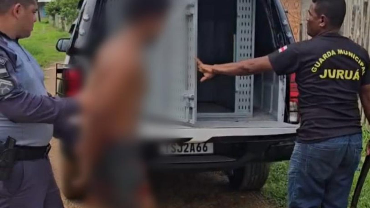 Polícia prende suspeito de ameçar a mãe com facão em Juruá