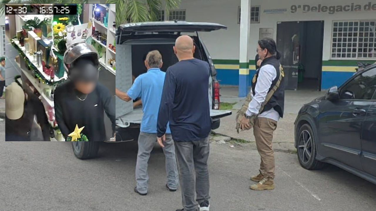 Casal é preso em Manaus após série de assaltos na zona leste