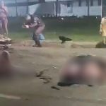 Acidente entre carro e moto deixa feridos no Distrito Industrial 2, em Manaus