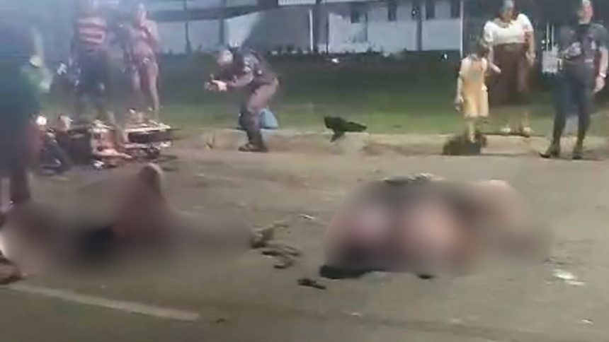 Acidente entre carro e moto deixa feridos no Distrito Industrial 2, em Manaus