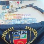 Casal é preso e adolescente apreendido com drogas e arma caseira no AM