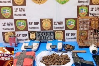 Homem é preso por tráfico de drogas e crime ambiental no Amazonas