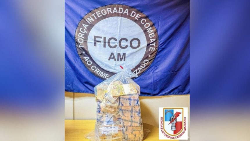 Suspeito de desviar verba federal é preso com R$ 800 mil em espécie em Manaus