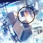 Câmeras registram suspeito ateando fogo em fábrica de sofás em Manaus