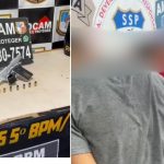 Criança de 2 anos é baleada durante tiroteio no AM; suspeitos foram presos