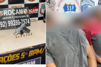 Criança de 2 anos é baleada durante tiroteio no AM; suspeitos foram presos