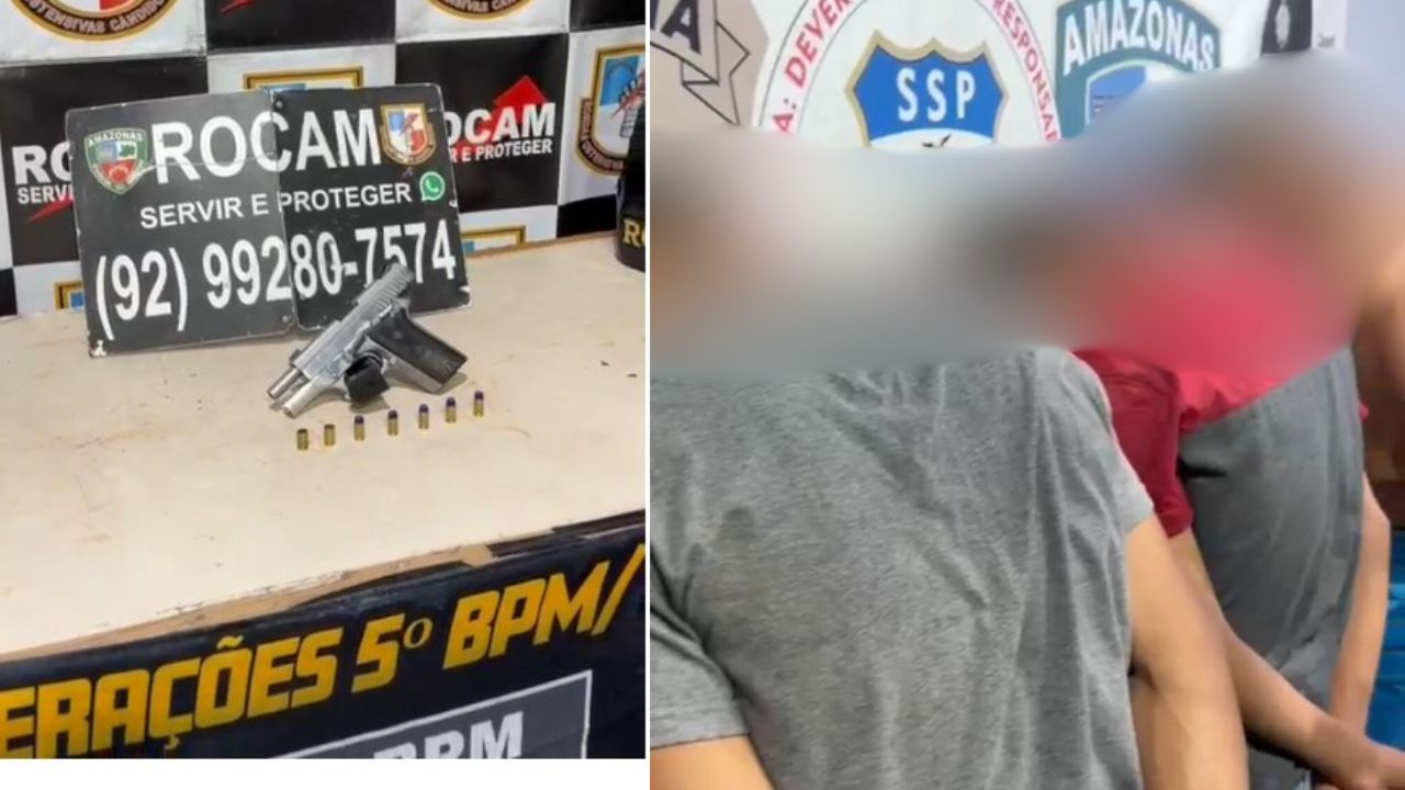 Criança de 2 anos é baleada durante tiroteio no AM; suspeitos foram presos
