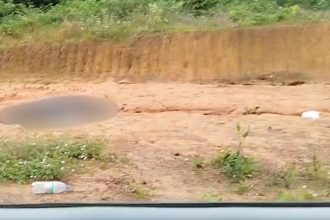 Corpo dentro de saco preto é encontrado às margens de rodovia no Amazonas