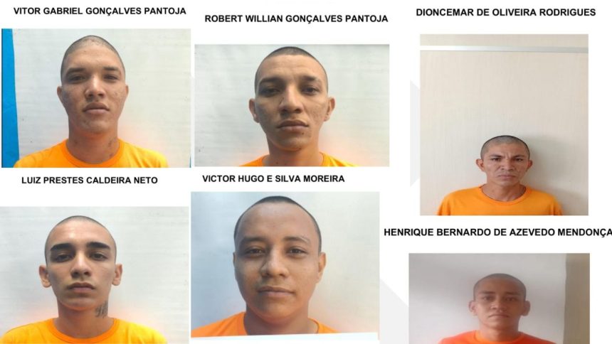 Seis detentos seguem foragidos após fuga em massa no presídio de Maués; veja quem são