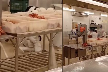 Açougueiros são presos após briga dentro do Baratão da Carne, no bairro Cidade de Deus