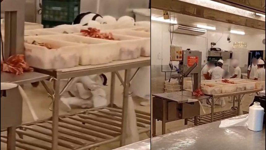 Açougueiros são presos após briga dentro do Baratão da Carne, no bairro Cidade de Deus